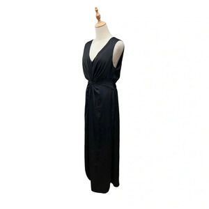 Lulus Maxi Black Dress Size S